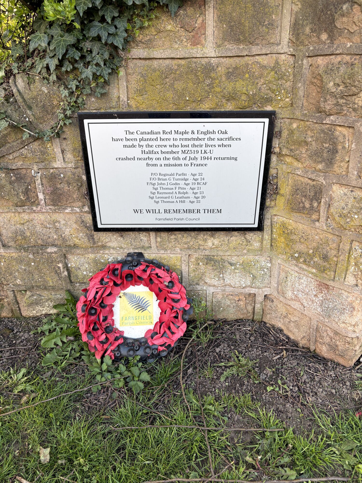 Community photo — Keith Binley site visit
